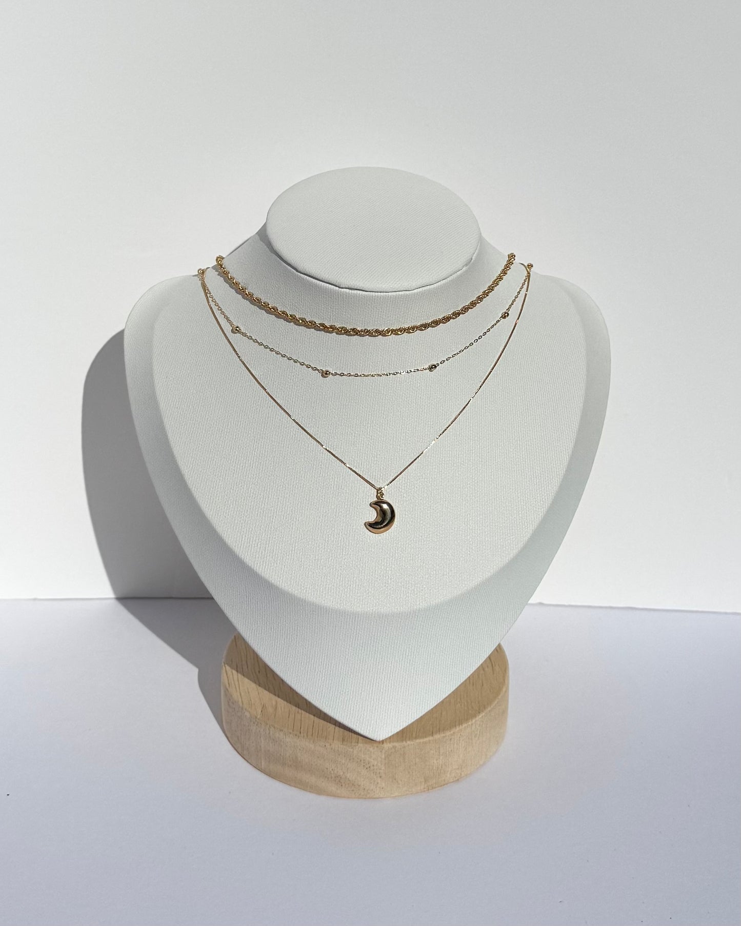 LUNA NECKLACE 18K