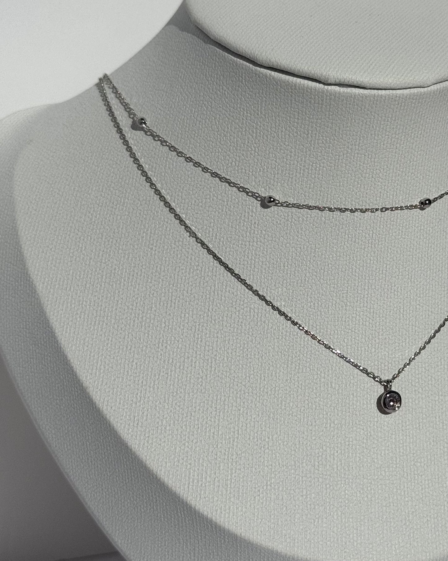 K18 STATION NECKLACE