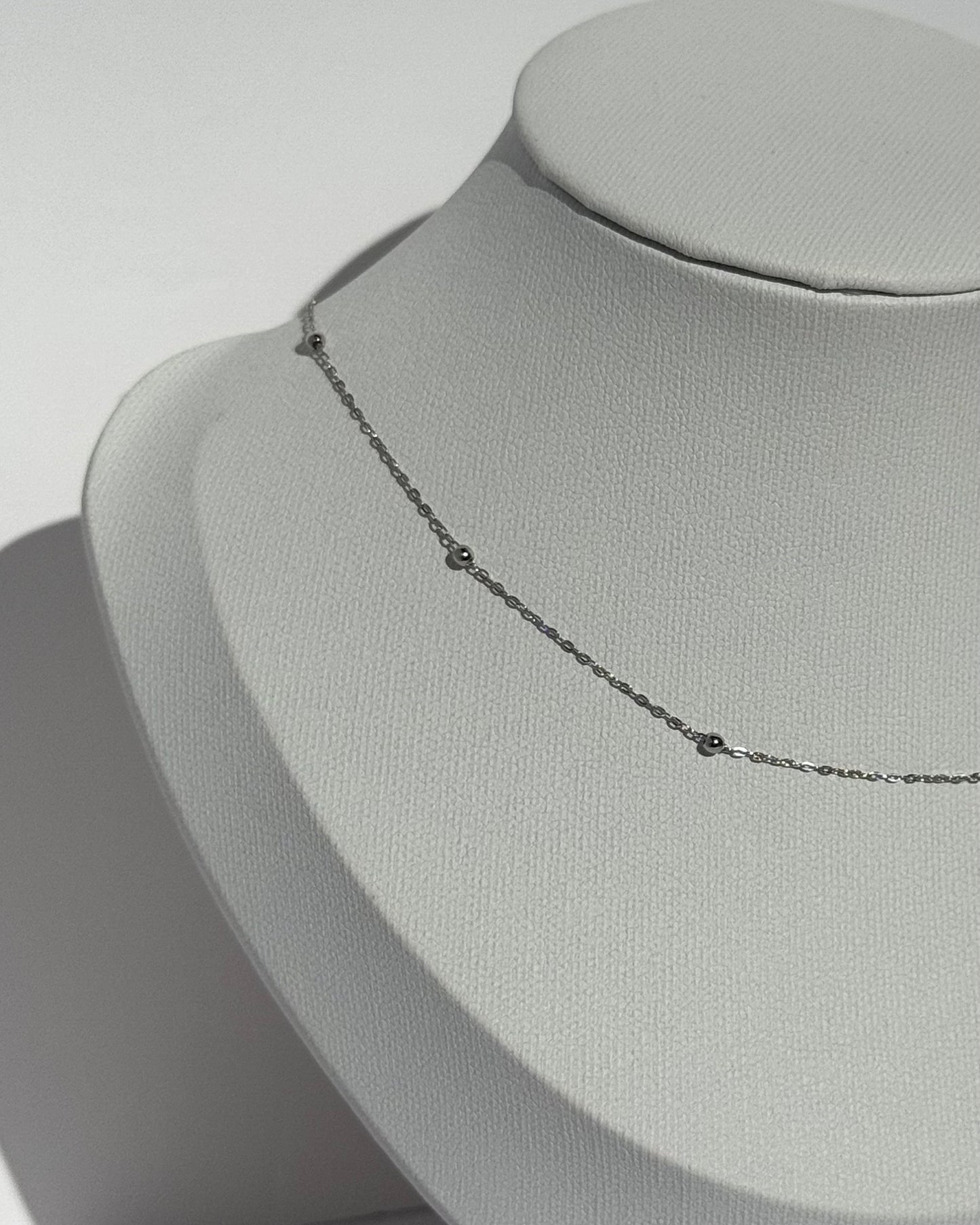 K18 STATION NECKLACE