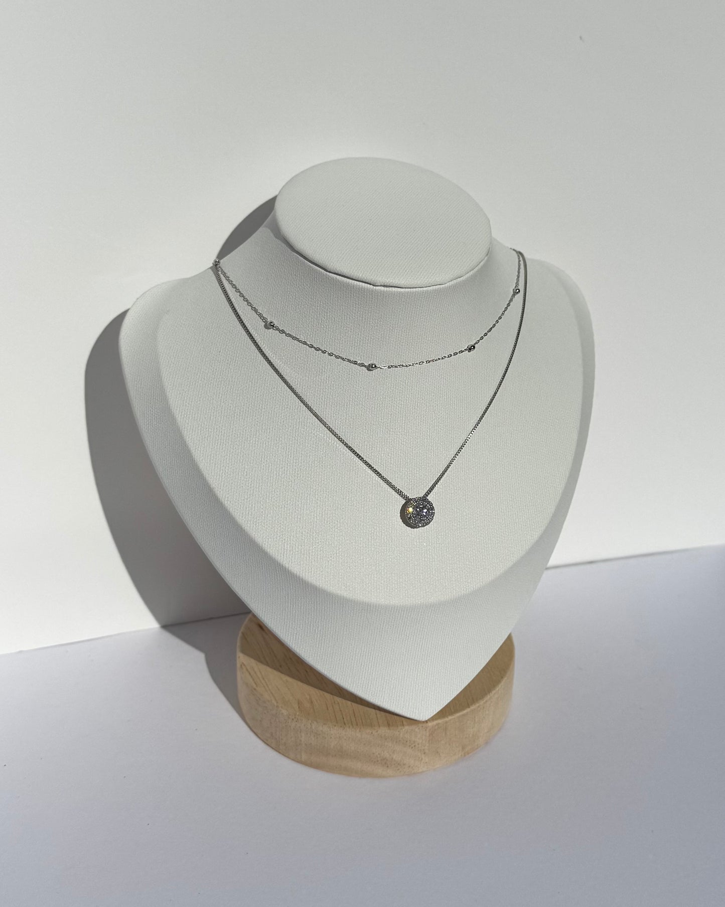 K18 STATION NECKLACE
