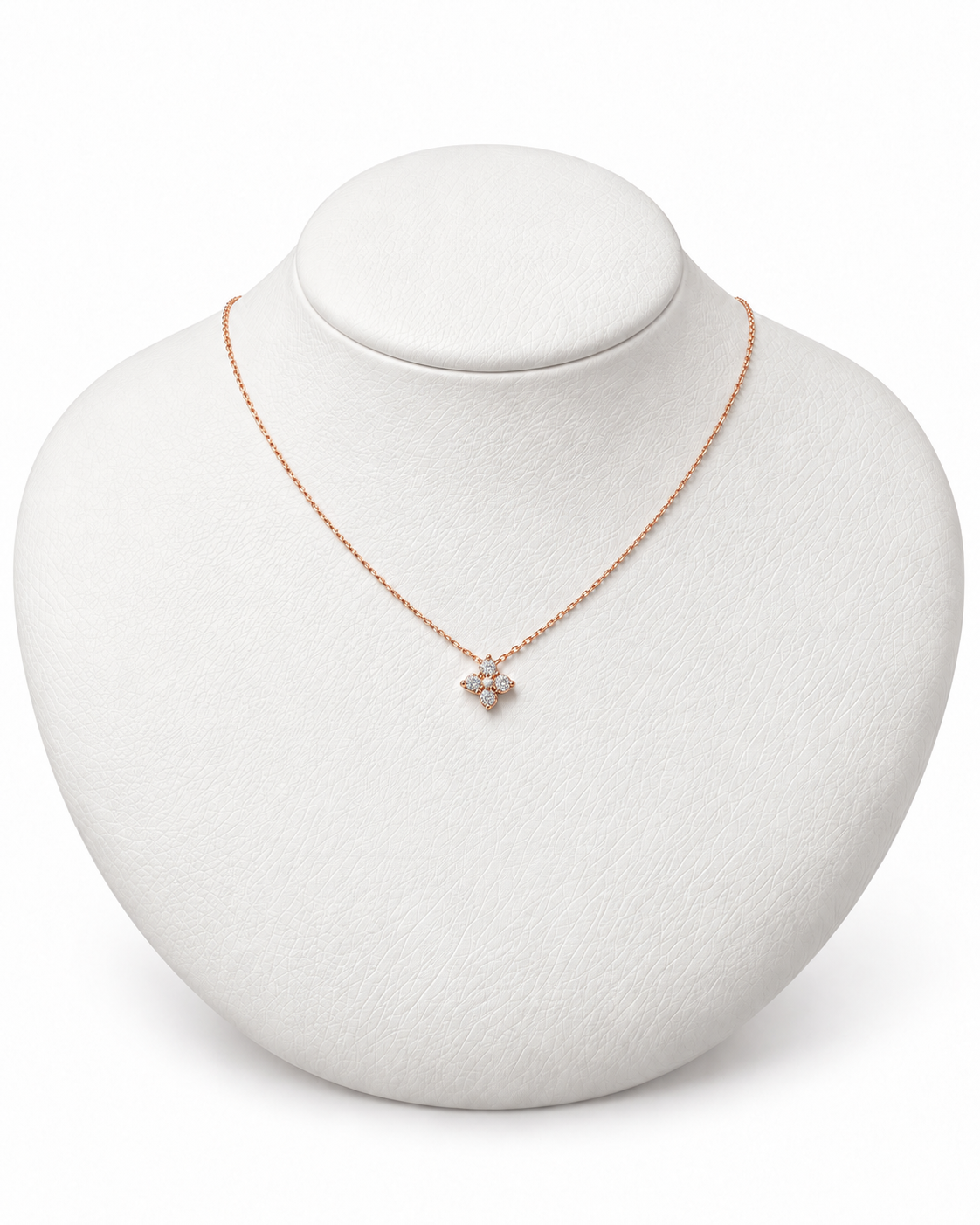 FLEUR DIAMOND NECKLACE