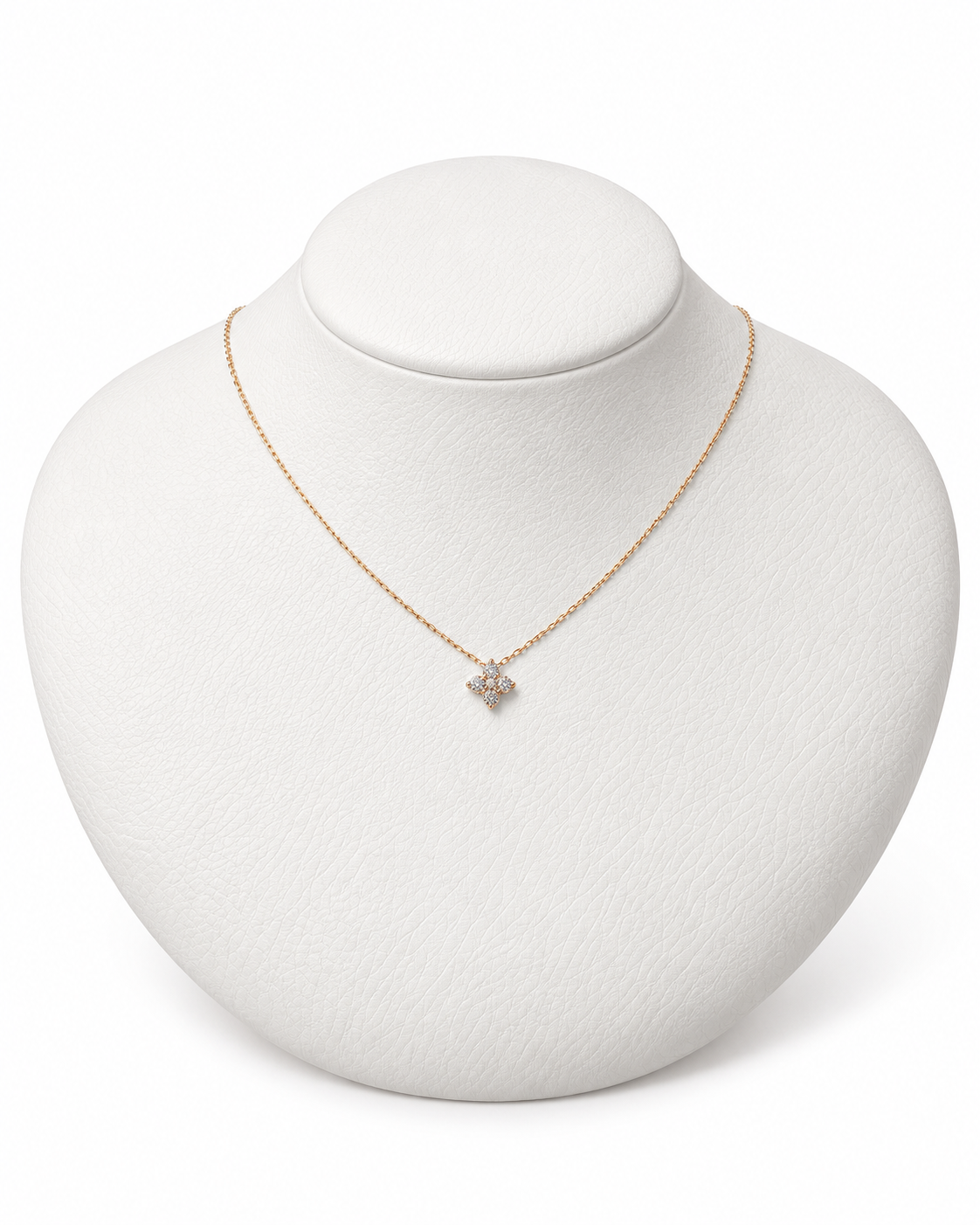 FLEUR DIAMOND NECKLACE