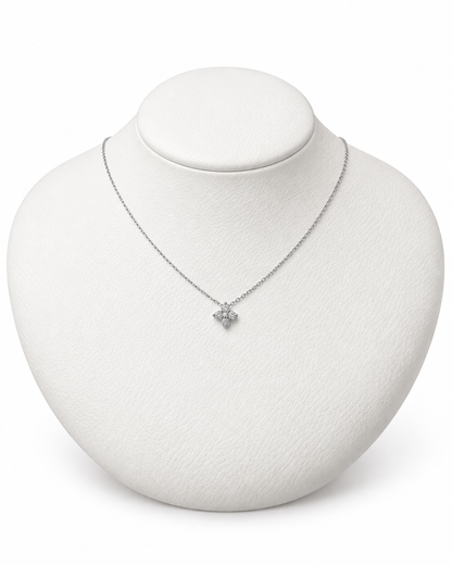 FLEUR DIAMOND NECKLACE