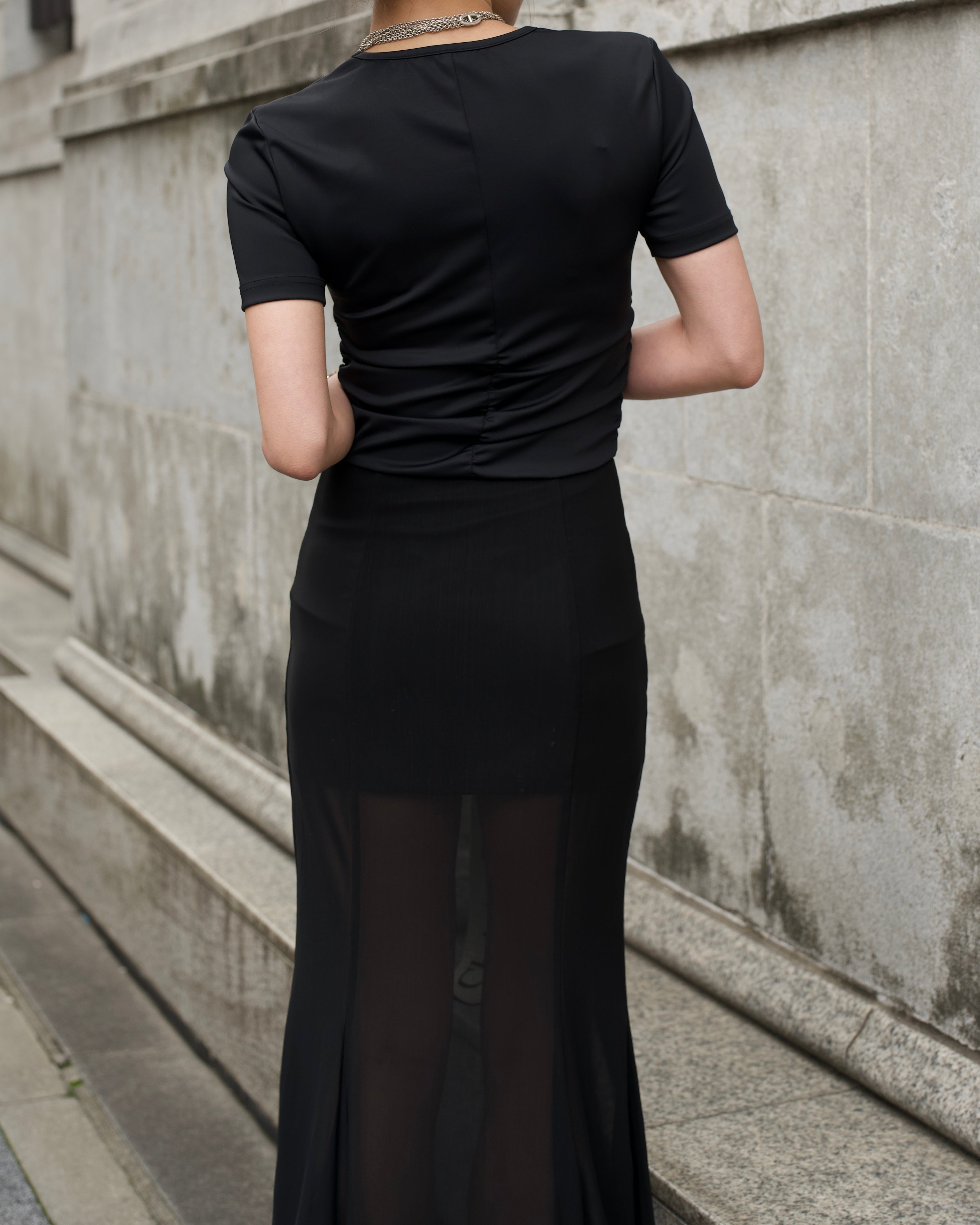 SHEER DRESS – VELLA FRED