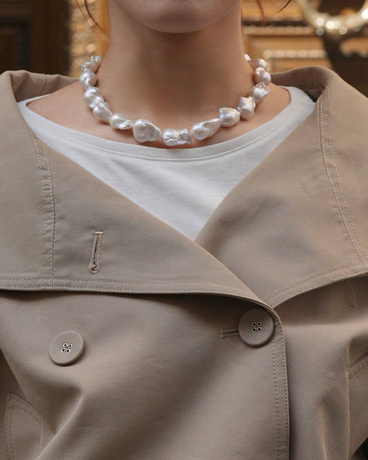 BAROQUE PEARL NECKLACE