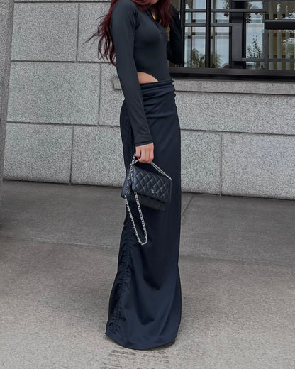 DESIGN MAXI SKIRT – VELLA FRED DESIGN MAXI SKIRT – VELLA FRED