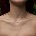 DIAMOND STATION NECKLACE