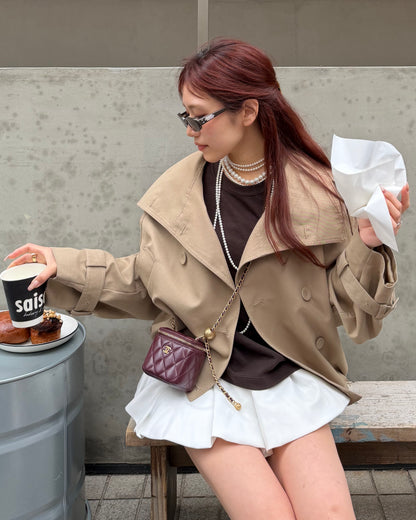 LOW WAIST BALLOON SKORT