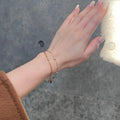 18K TWISTED ROPE CHAIN BRACELET