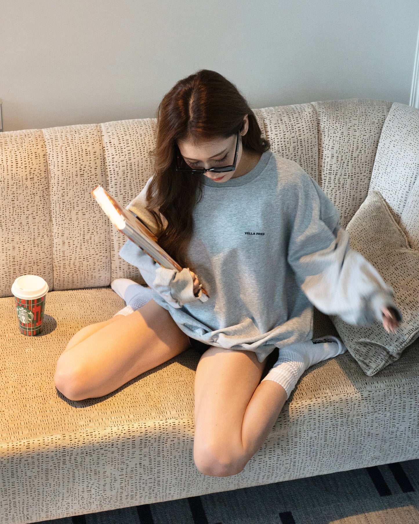 PULLOVER IN GRAY