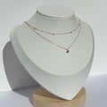 K18 STATION NECKLACE