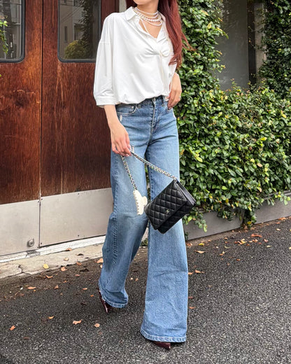 OVERSIZED SHIRT - UV99% CUT