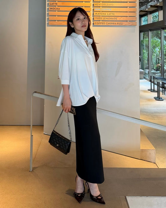 OVERSIZED SHIRT - UV99% CUT